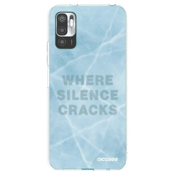 Picasee Xiaomi Redmi Note 10 5G Hülle - Transparentes Silikon - SILENCE
