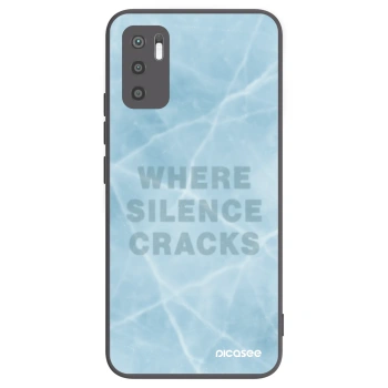 Picasee Xiaomi Redmi Note 10 5G Hülle - Schwarzes Silikon - SILENCE