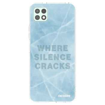 Picasee Samsung Galaxy A22 A226B 5G Hülle - Transparentes Silikon - SILENCE