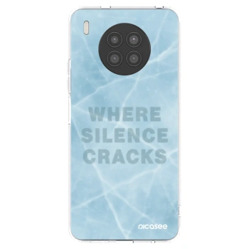 Picasee Huawei Nova 8i Hülle - Transparentes Silikon - SILENCE