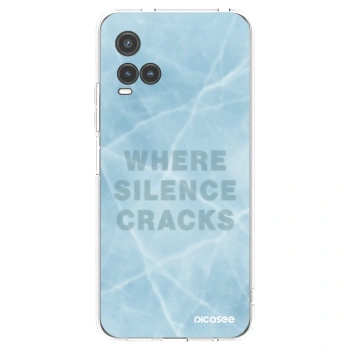Picasee Vivo Y33s Hülle - Transparentes Silikon - SILENCE