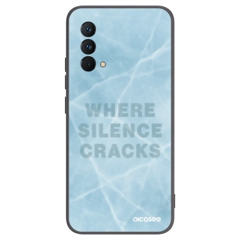 Picasee Realme GT Master Edition 5G Hülle - Schwarzes Silikon - SILENCE