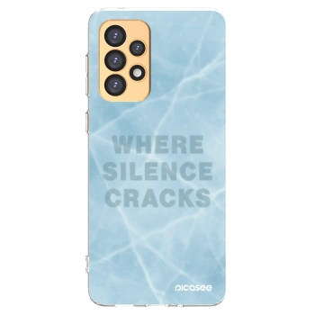 Picasee Samsung Galaxy A33 5G A336 Hülle - Transparentes Silikon - SILENCE