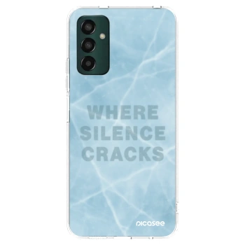 Picasee Samsung Galaxy M13 M135F Hülle - Transparentes Silikon - SILENCE