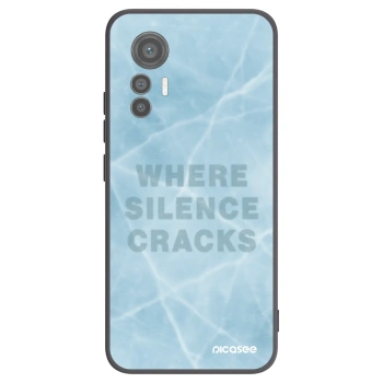 Picasee Xiaomi 12 Lite Hülle - Schwarzes Silikon - SILENCE