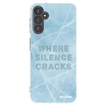 Picasee Samsung Galaxy A14 4G A145R Hülle - Transparentes Silikon - SILENCE