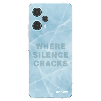 Picasee Xiaomi Poco F5 Hülle - Transparentes Silikon - SILENCE