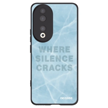 Picasee Honor 90 5G Hülle - Schwarzes Silikon - SILENCE