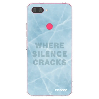 Picasee Xiaomi Mi 8 Lite Hülle - Transparentes Silikon - SILENCE