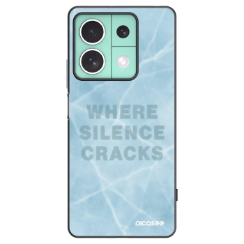Picasee Xiaomi Redmi Note 13 5G Hülle - Schwarzes Silikon - SILENCE