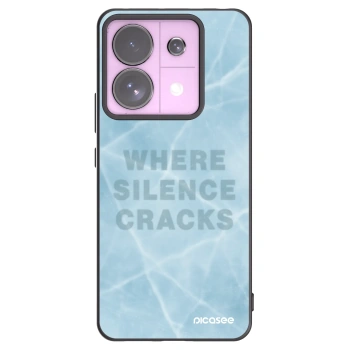 Picasee Xiaomi Redmi Note 13 Pro 5G Hülle - Schwarzes Silikon - SILENCE