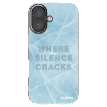 Picasee Apple iPhone 16 Hülle - Transparentes Silikon - SILENCE