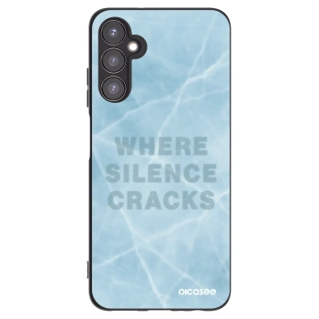 Picasee Samsung Galaxy A05s A057G Hülle - Schwarzes Silikon - SILENCE