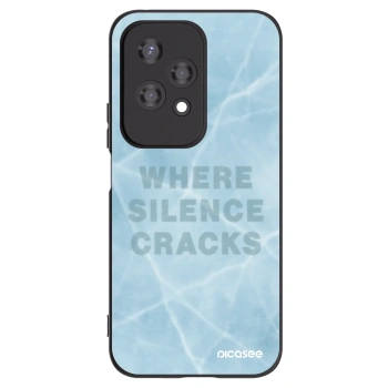 Picasee Honor 200 Lite Hülle - Schwarzes Silikon - SILENCE