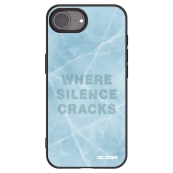 Picasee Apple iPhone 16e Hülle - Schwarzes Silikon - SILENCE