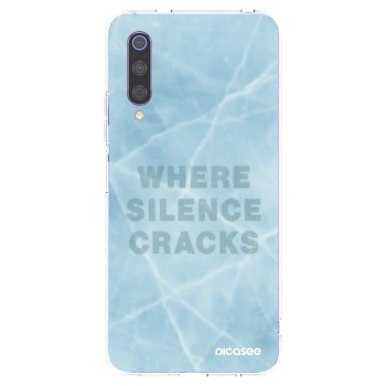 Picasee Xiaomi Mi 9 Hülle - Transparentes Silikon - SILENCE
