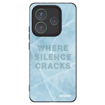Picasee Xiaomi Redmi Note 14 5G Hülle - Schwarzes Silikon - SILENCE