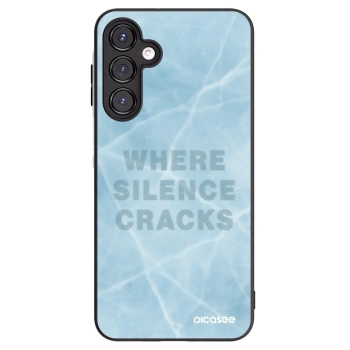 Picasee Samsung Galaxy A16 5G Hülle - Schwarzes Silikon - SILENCE