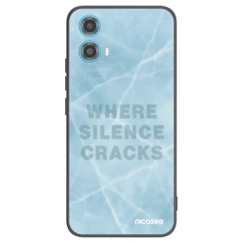 Picasee Motorola Moto G34 5G Hülle - Schwarzes Silikon - SILENCE