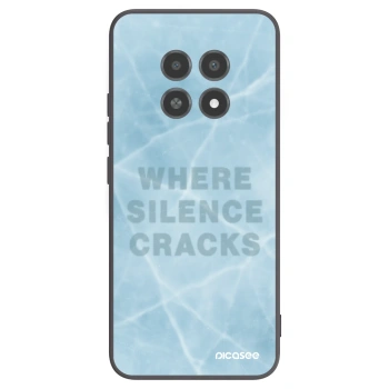 Picasee Realme 12X Hülle - Schwarzes Silikon - SILENCE