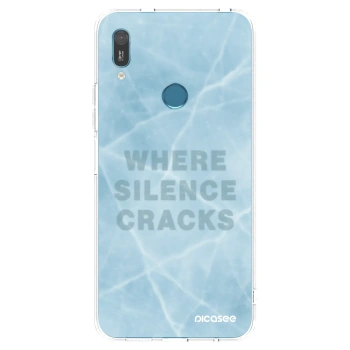 Picasee Huawei Y6 2019 Hülle - Transparentes Silikon - SILENCE