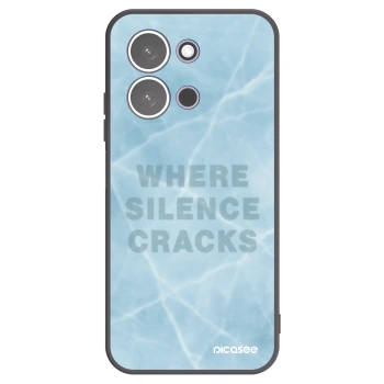 Picasee Xiaomi Redmi 15C 5G Hülle - Schwarzes Silikon - SILENCE