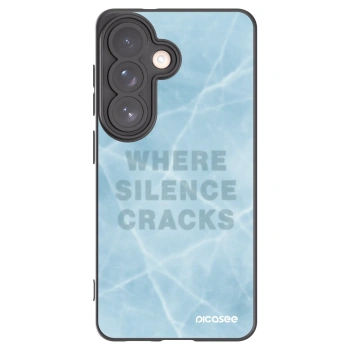 Picasee Samsung Galaxy S26 Hülle - Schwarzes Silikon - SILENCE