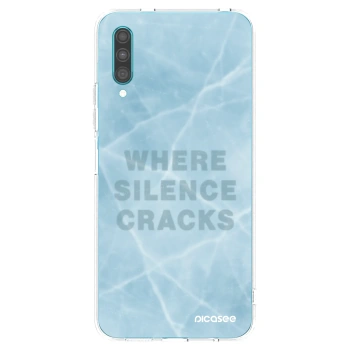 Picasee Samsung Galaxy A30s A307F Hülle - Transparentes Silikon - SILENCE
