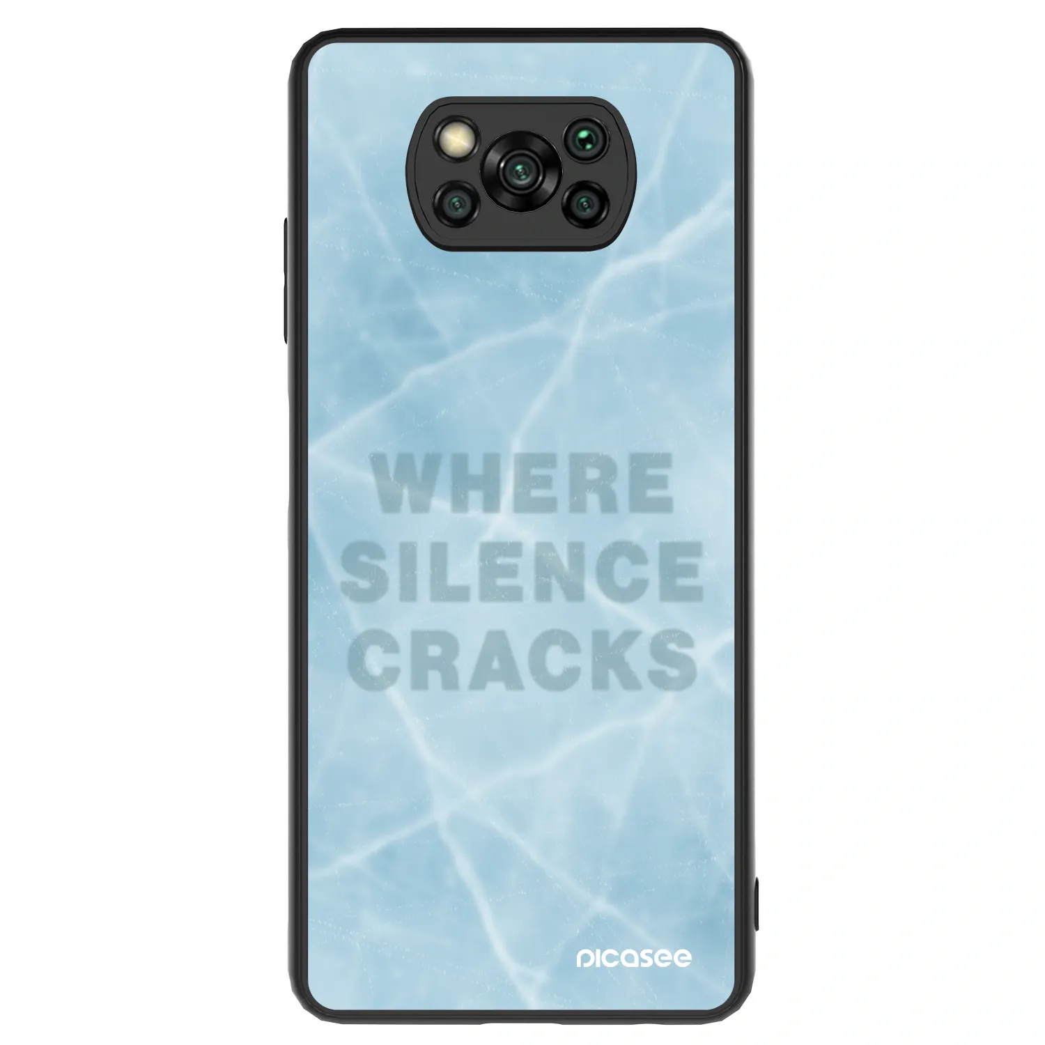 Picasee ULTIMATE CASE für Xiaomi Poco X3 - SILENCE