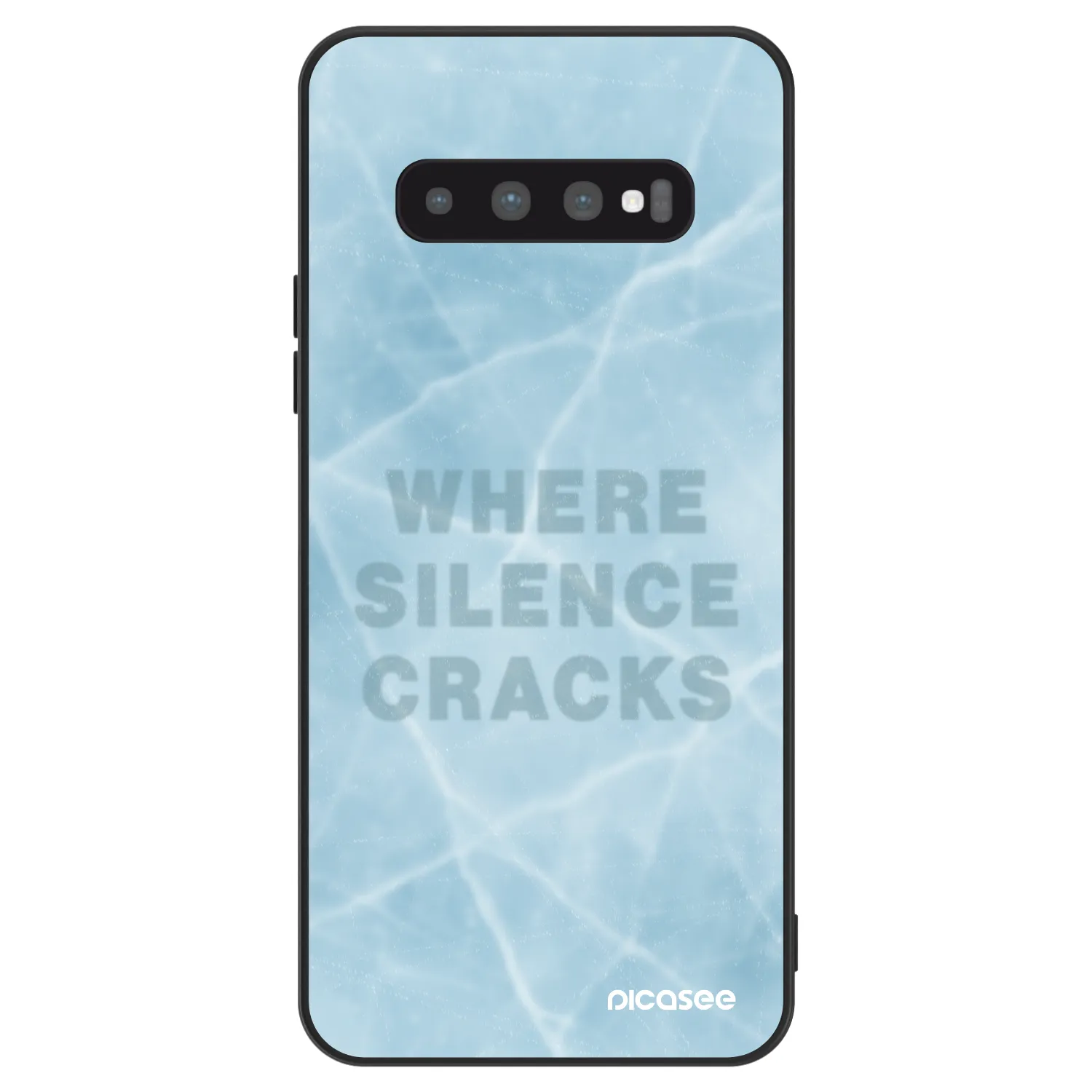 Picasee ULTIMATE CASE für Samsung Galaxy S10 G973 - SILENCE