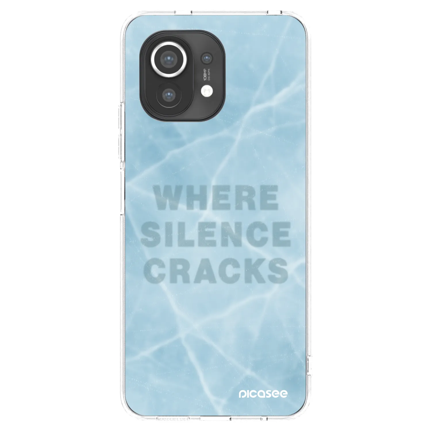 Picasee Xiaomi Mi 11 Hülle - Transparentes Silikon - SILENCE