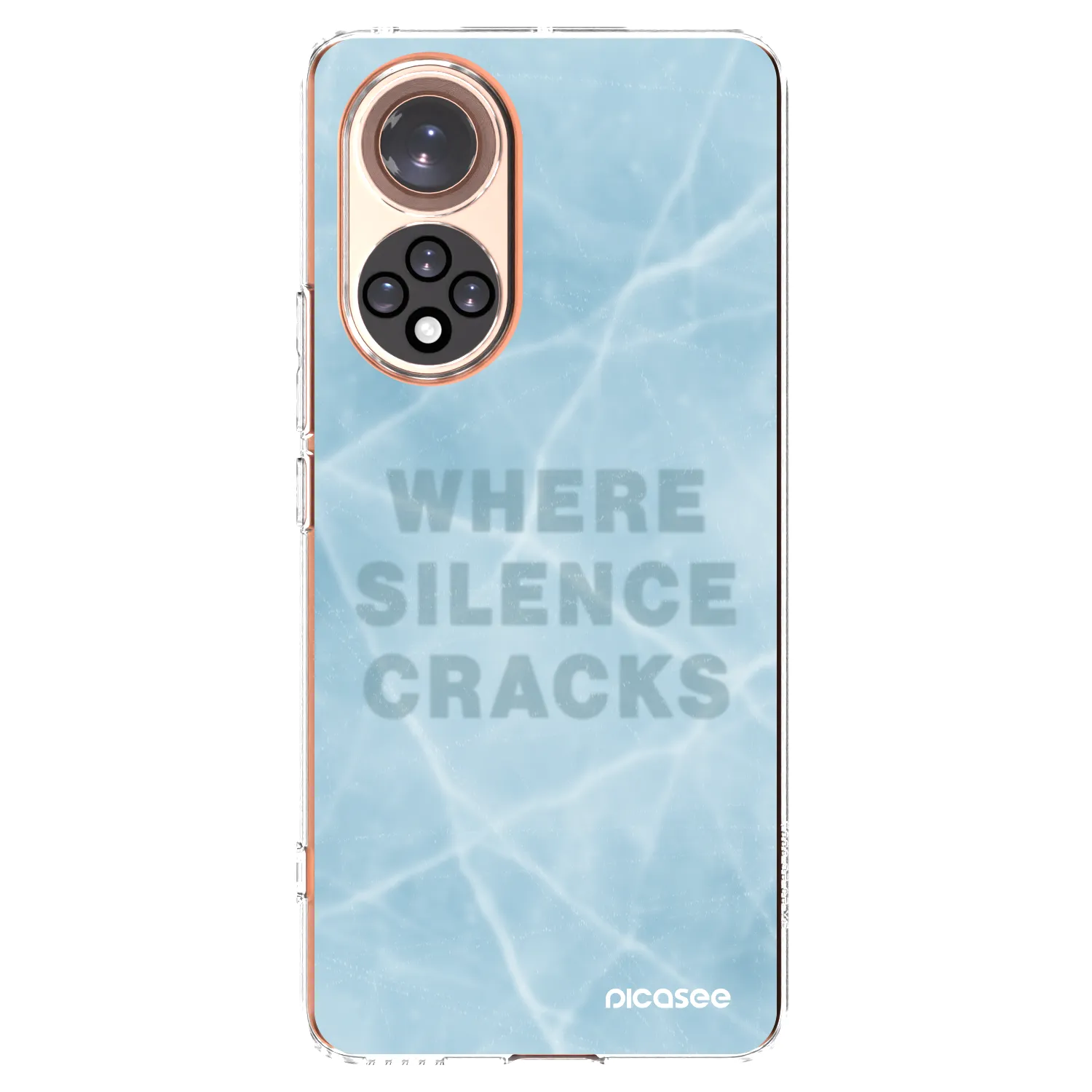 Picasee Honor 50 5G Hülle - Transparentes Silikon - SILENCE