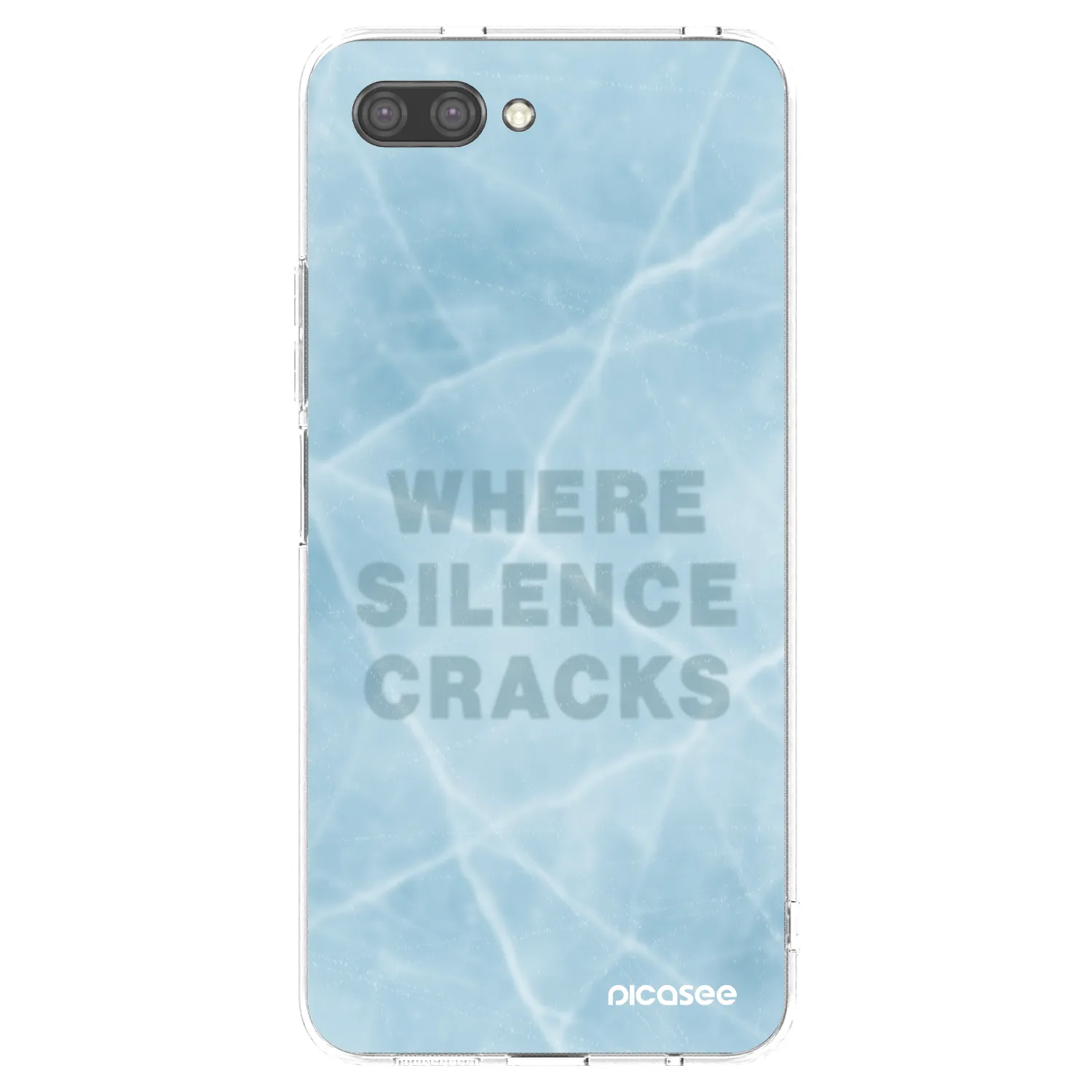 Picasee Honor 10 Hülle - Transparentes Silikon - SILENCE