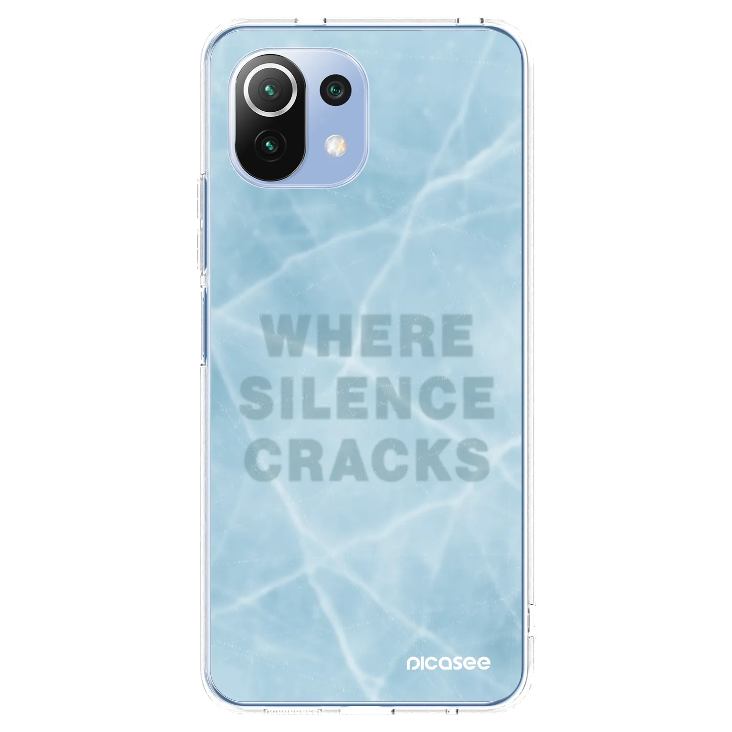 Picasee Xiaomi 11 Lite 5G NE Hülle - Transparentes Silikon - SILENCE