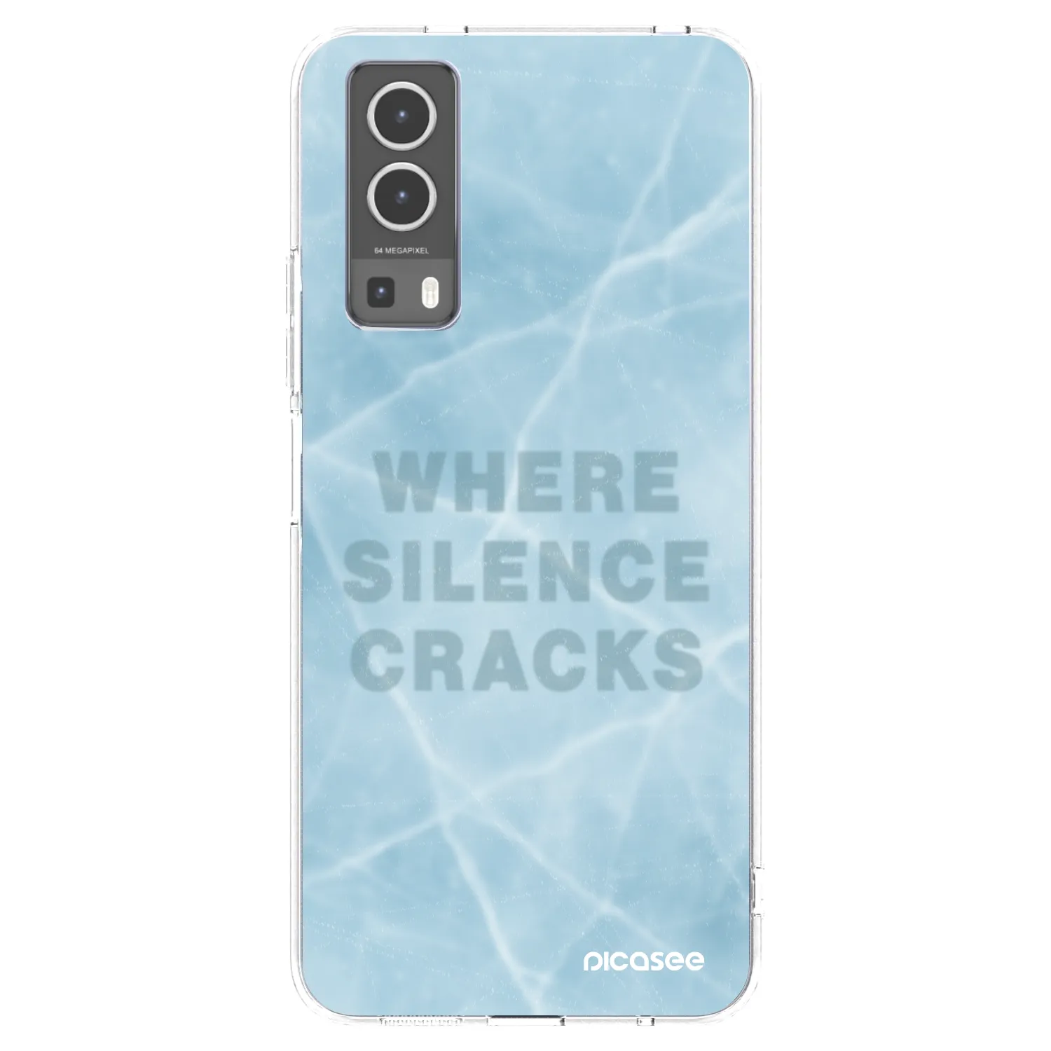 Picasee Vivo Y72 5G Hülle - Transparentes Silikon - SILENCE