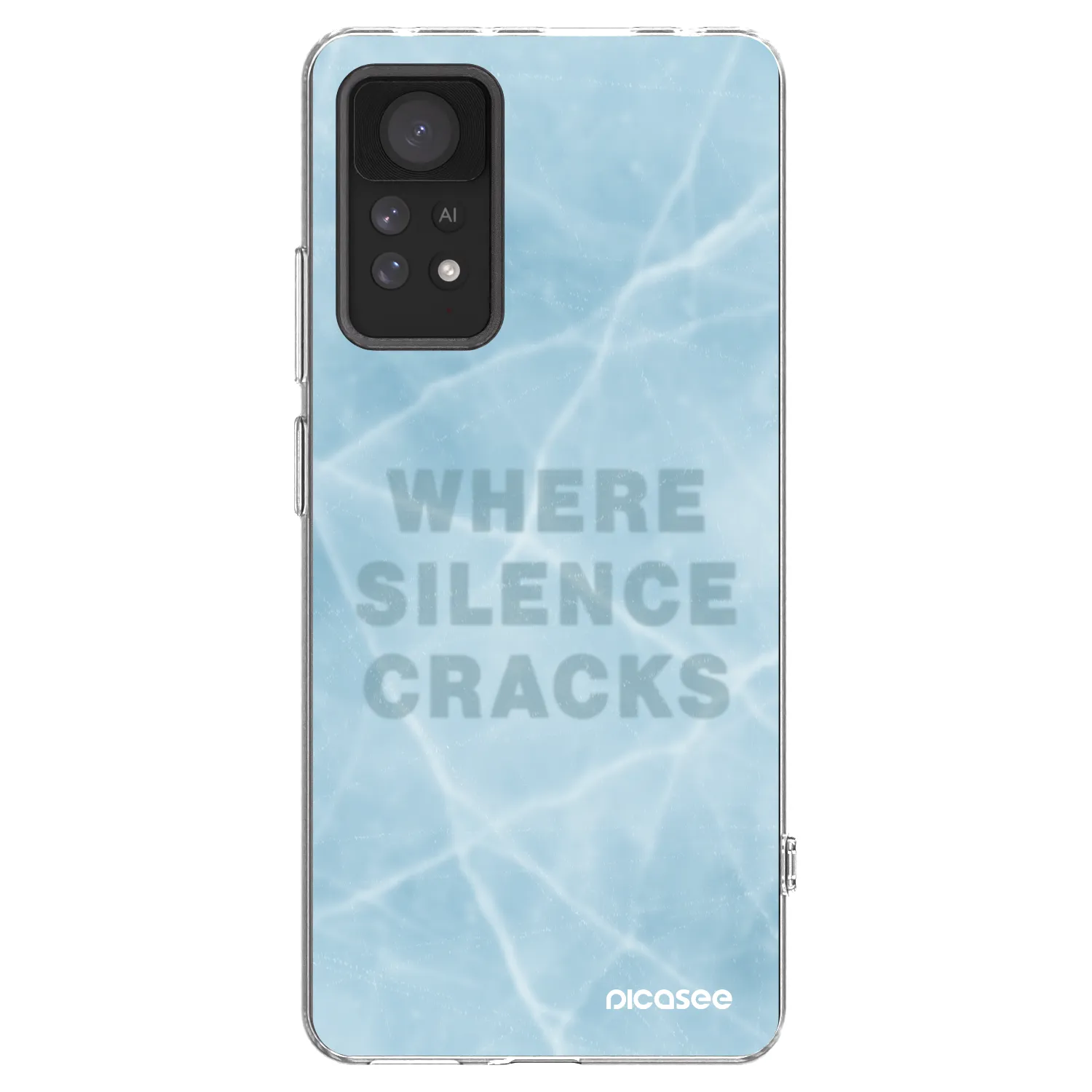 Picasee Xiaomi Redmi Note 11 Pro Hülle - Transparentes Silikon - SILENCE