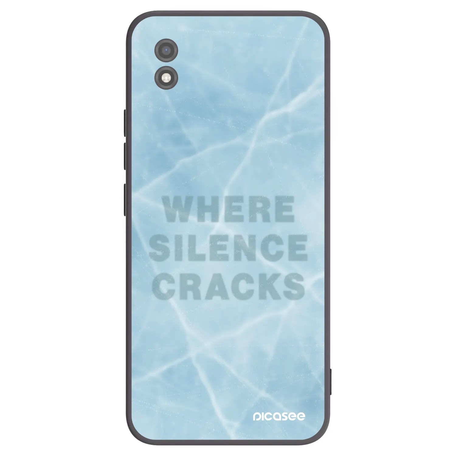 Picasee Realme C11 (2021) Hülle - Schwarzes Silikon - SILENCE