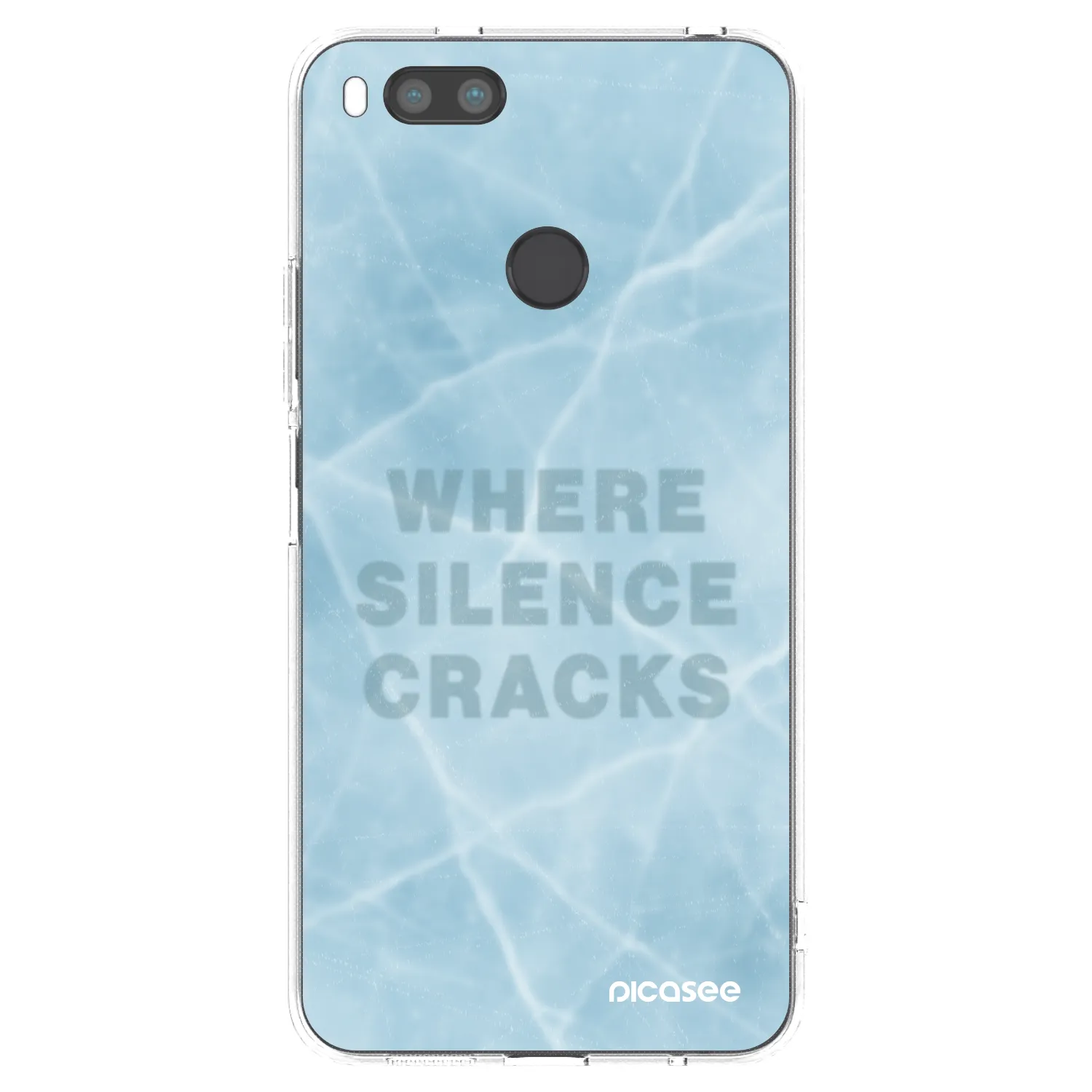 Picasee Xiaomi Redmi A1 Hülle - Transparentes Silikon - SILENCE