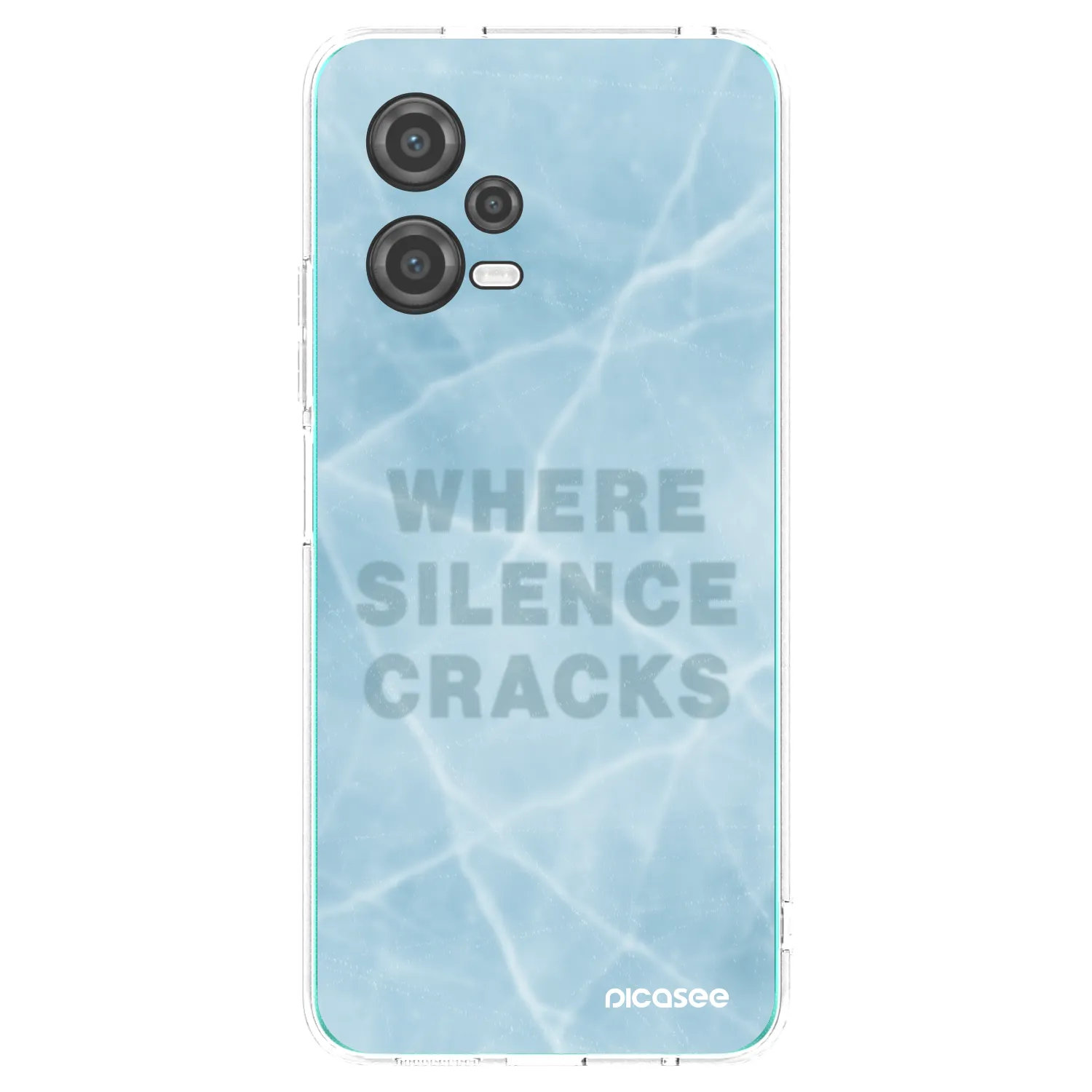Picasee Xiaomi Poco X5 Hülle - Transparentes Silikon - SILENCE