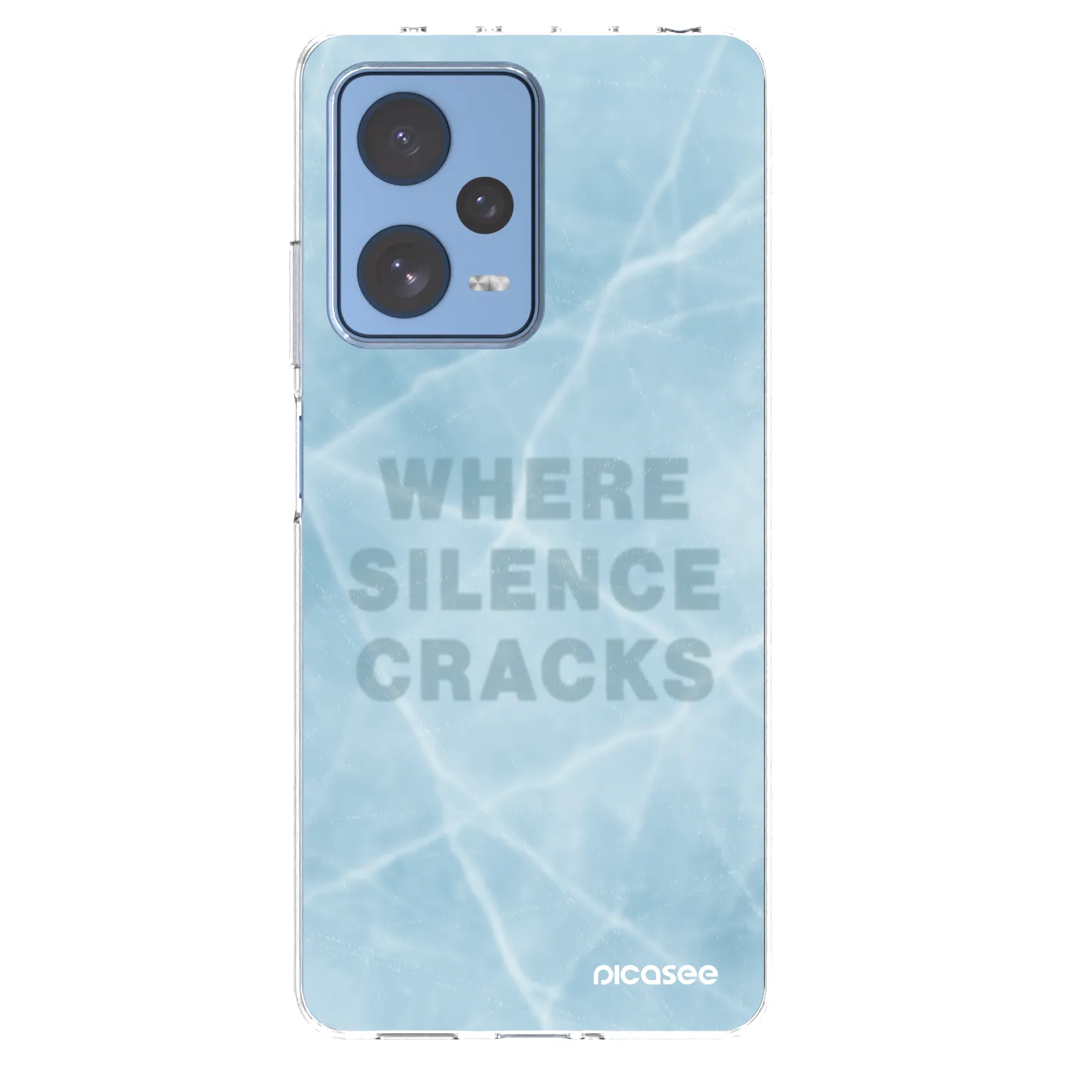 Picasee Xiaomi Redmi Note 12 Pro 5G Hülle - Transparentes Silikon - SILENCE