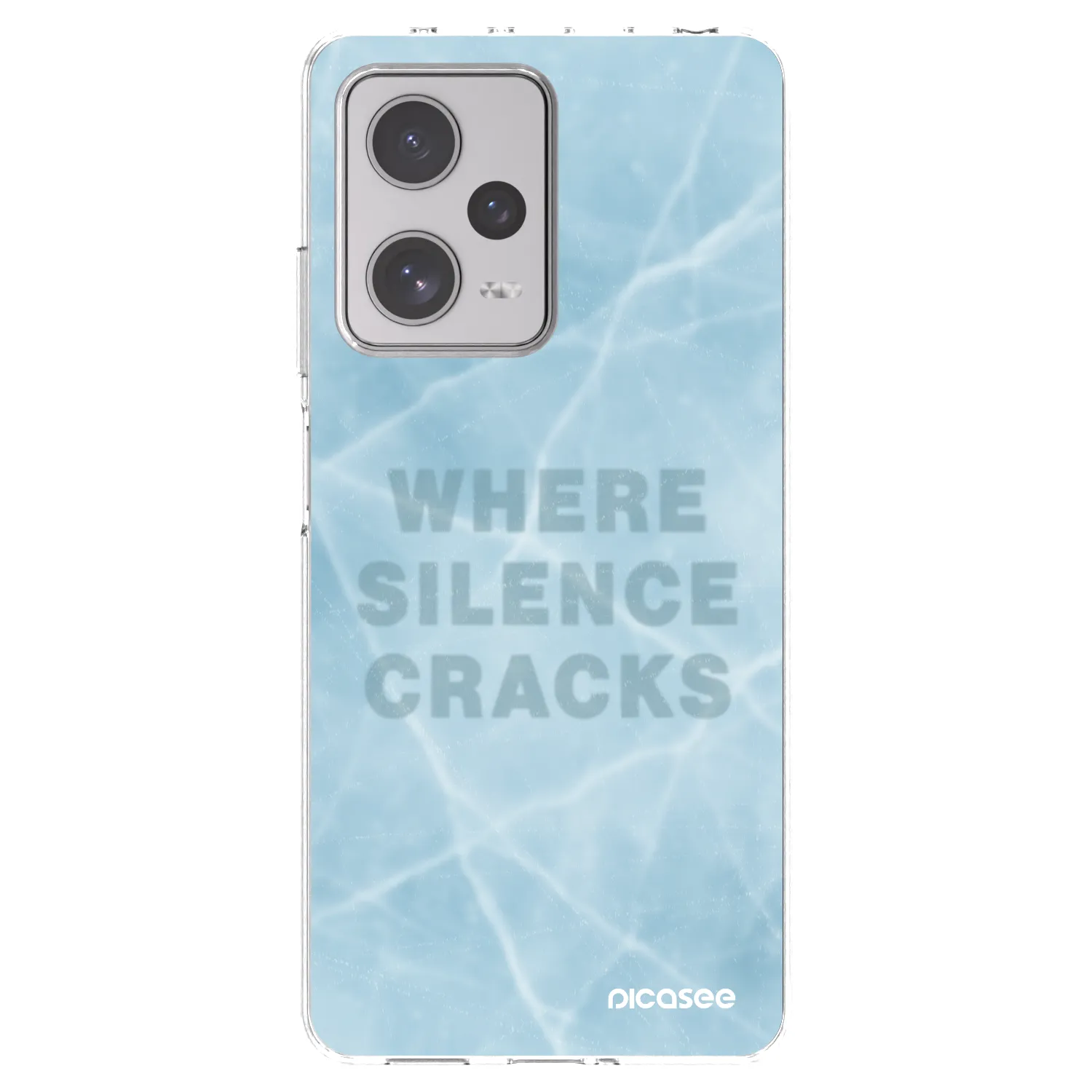 Picasee Xiaomi Redmi Note 12 Pro+ 5G Hülle - Transparentes Silikon - SILENCE