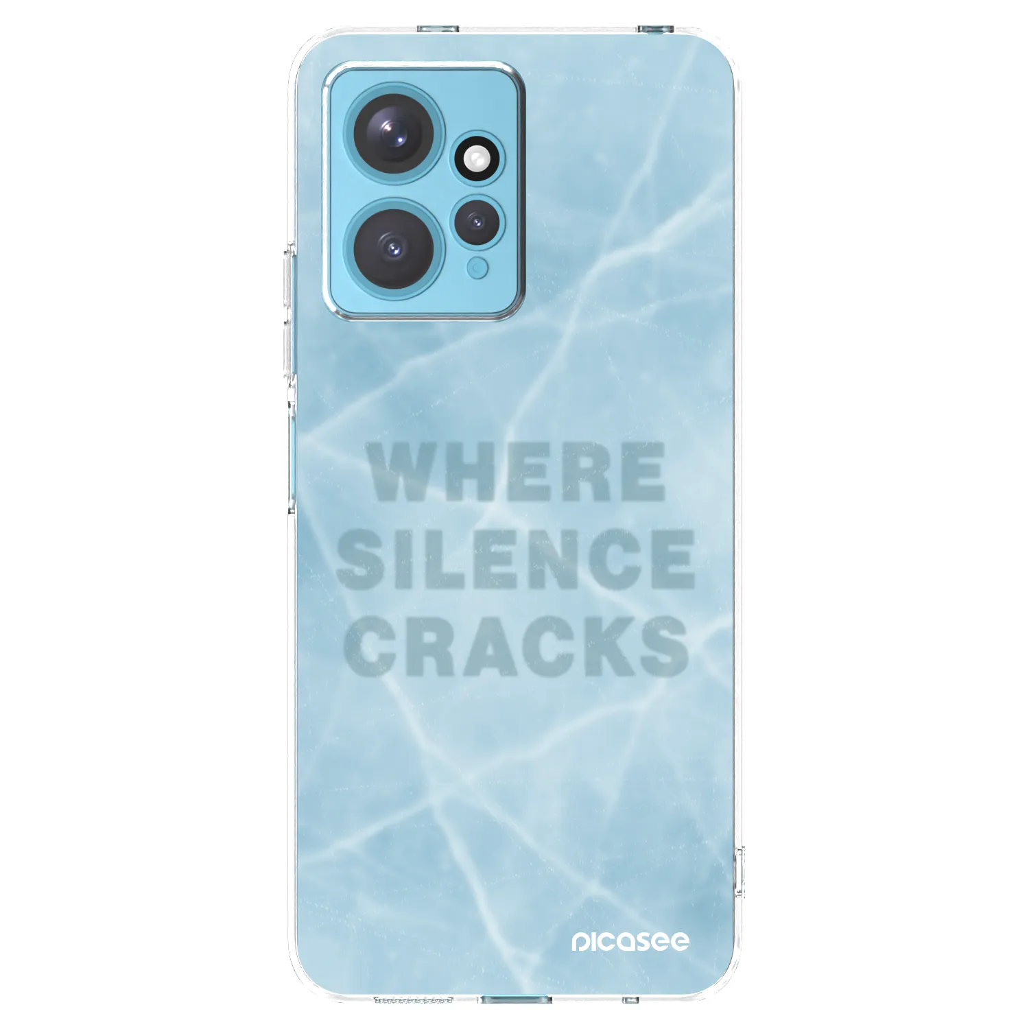 Picasee Xiaomi Redmi Note 12 4G Hülle - Transparentes Silikon - SILENCE