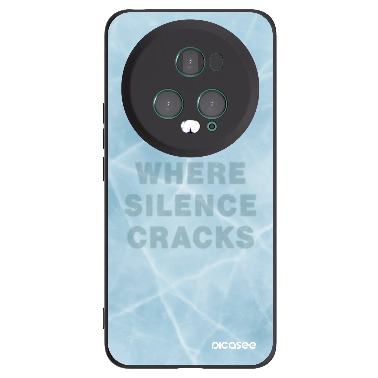 Picasee Honor Magic5 Pro Hülle - Schwarzes Silikon - SILENCE