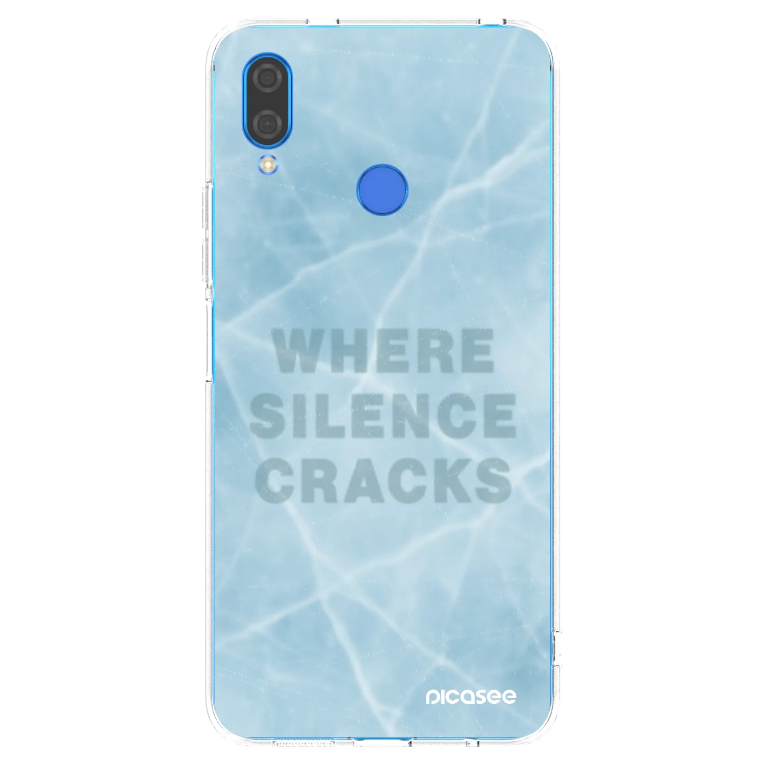 Picasee Huawei Nova 3 Hülle - Transparentes Silikon - SILENCE