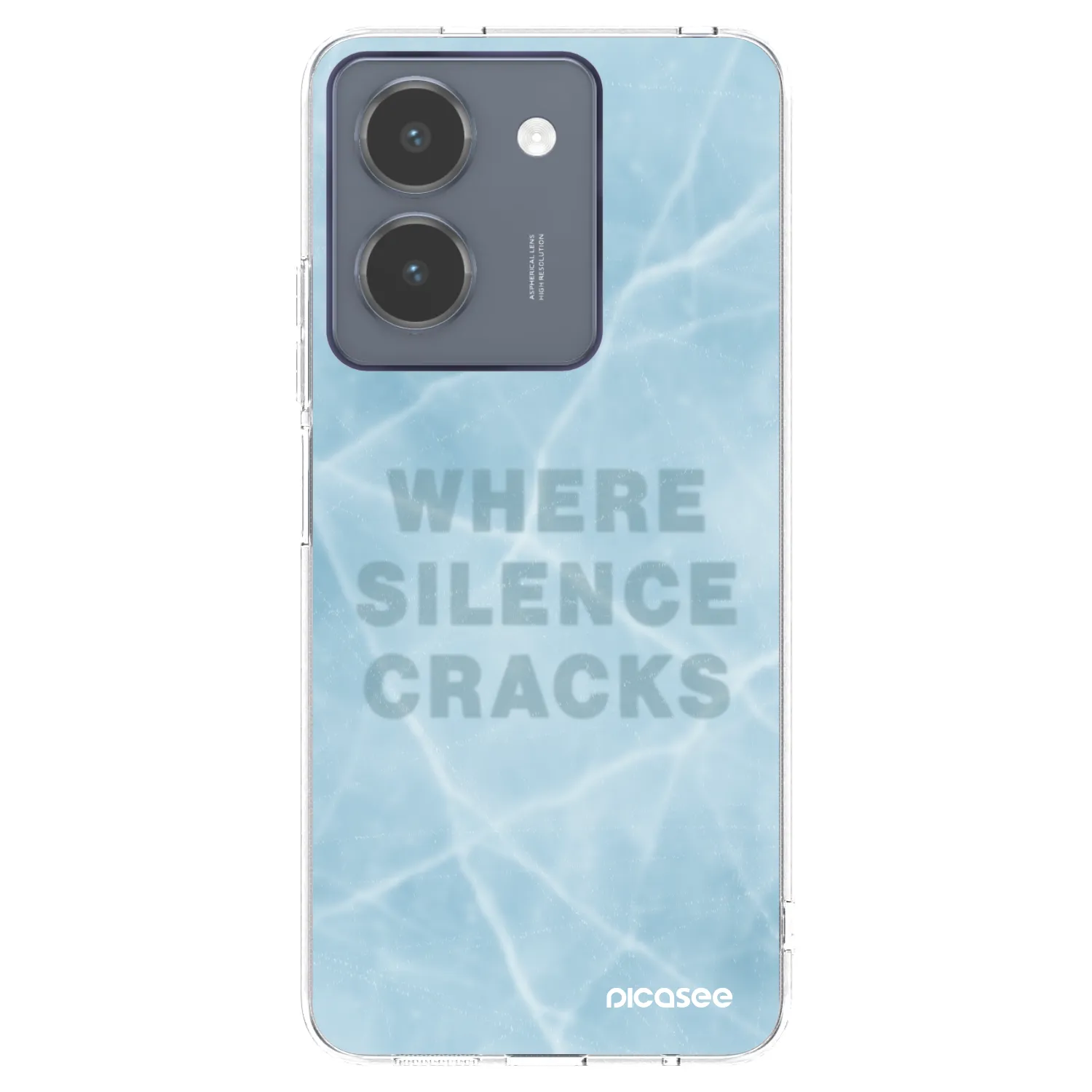 Picasee Vivo Y36 4G Hülle - Transparentes Silikon - SILENCE