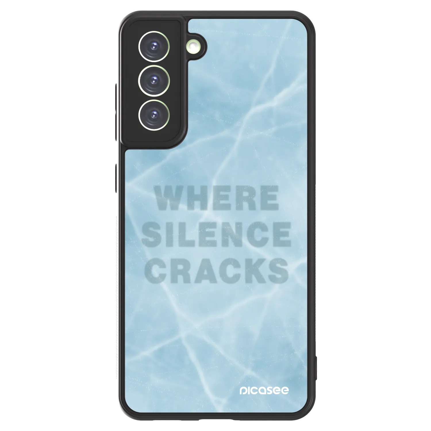 Picasee ULTIMATE CASE PowerShare für Samsung Galaxy S21 FE 5G - SILENCE