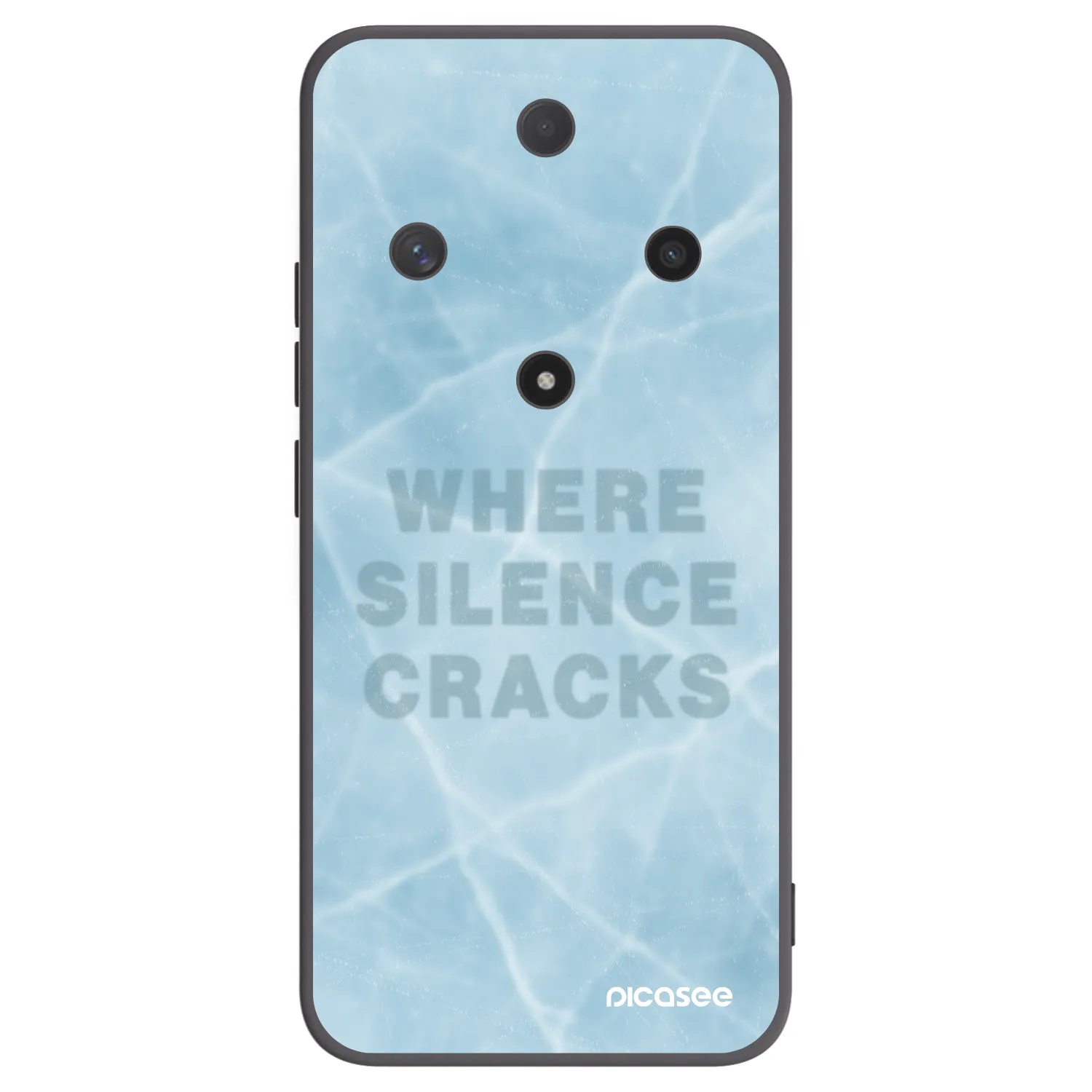 Picasee Honor Magic6 Lite 5G Hülle - Schwarzes Silikon - SILENCE