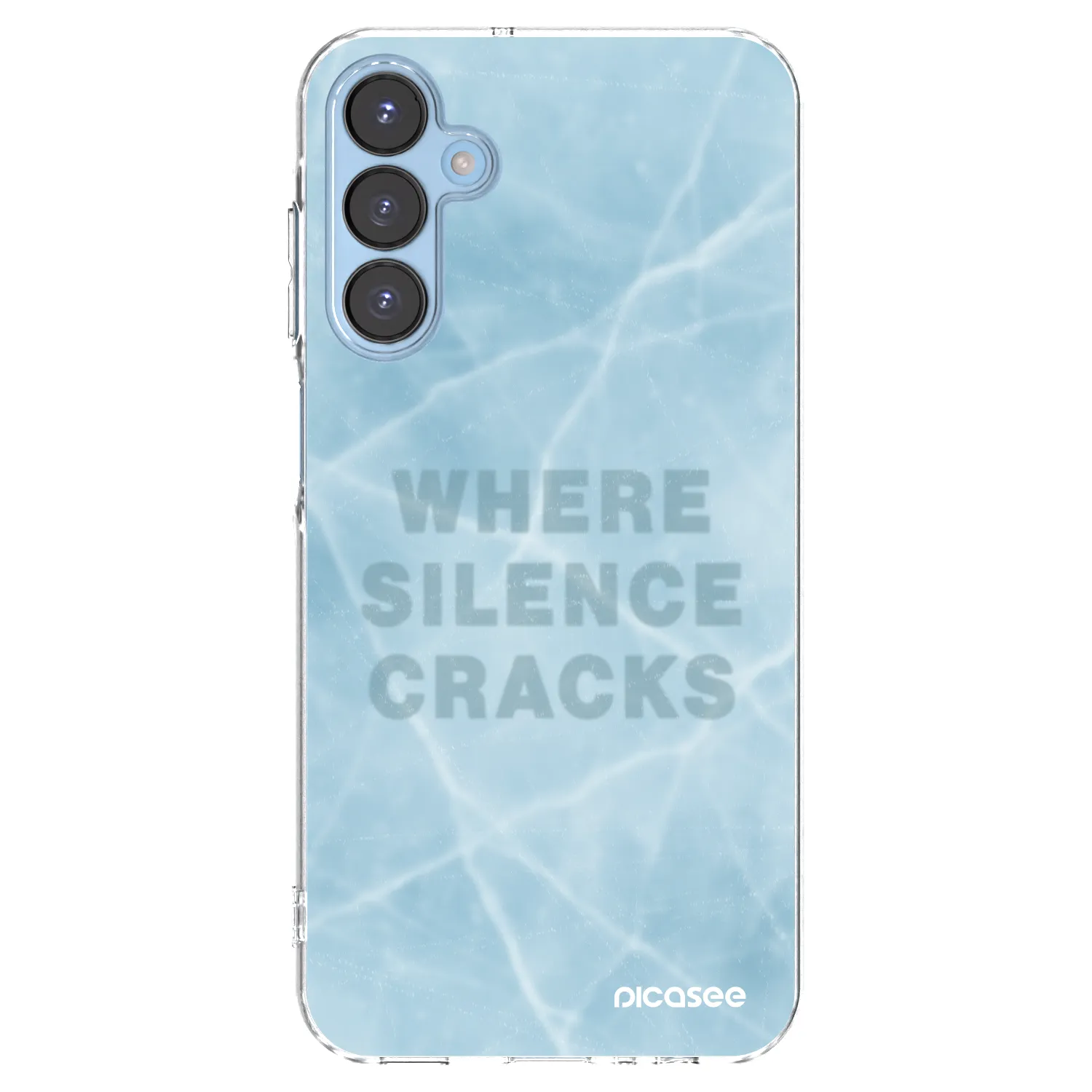 Picasee Samsung Galaxy A15 A156B 5G Hülle - Transparentes Silikon - SILENCE