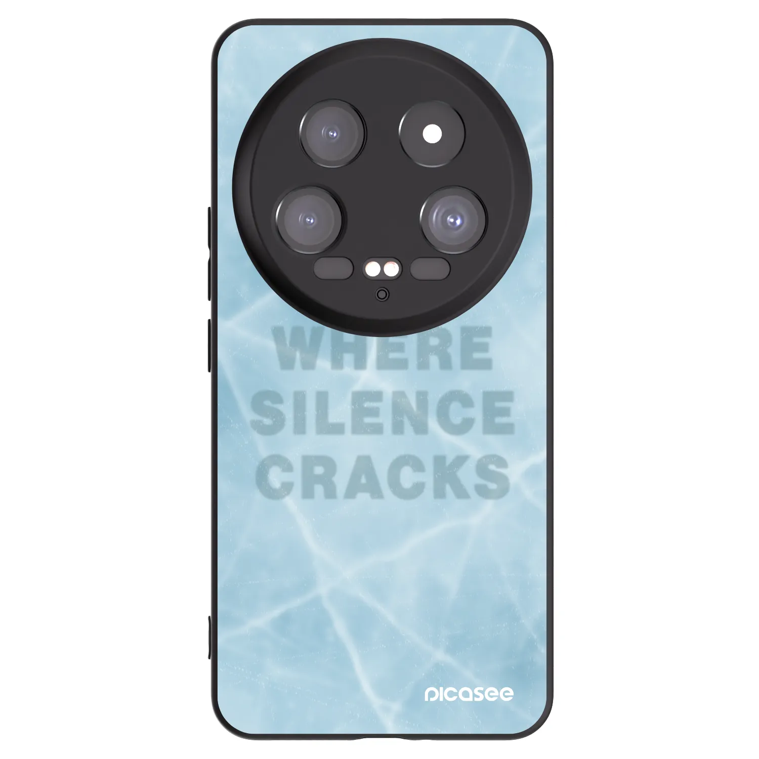 Picasee Xiaomi 14 Ultra Hülle - Schwarzes Silikon - SILENCE