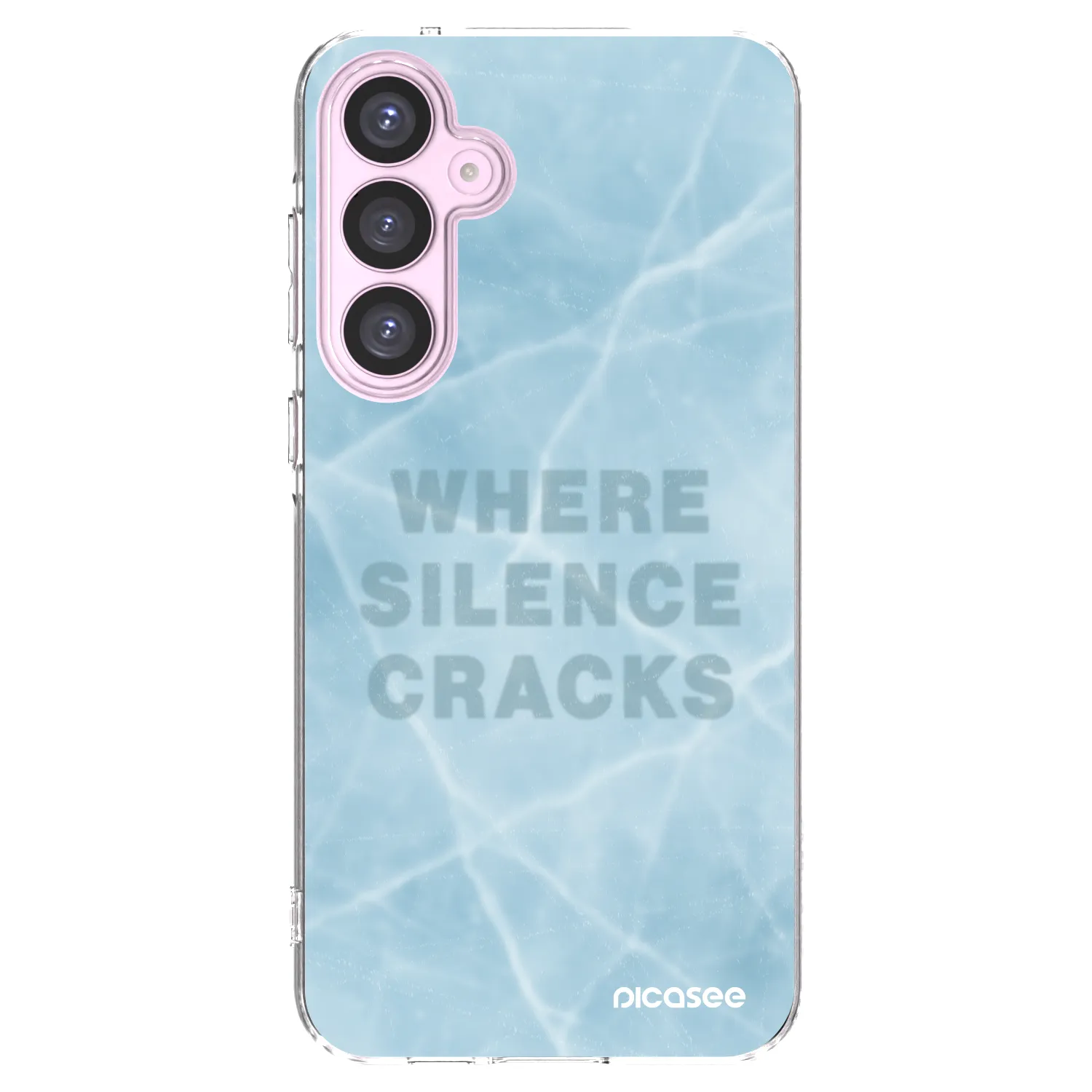 Picasee Samsung Galaxy A55 5G A556B Hülle - Transparentes Silikon - SILENCE
